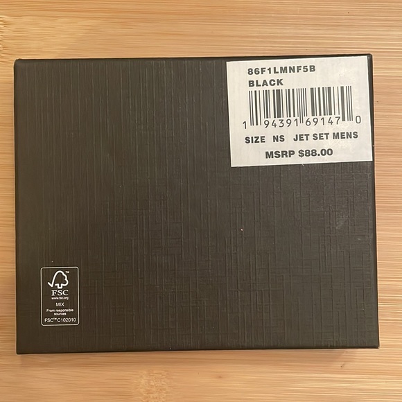 Brand New Michael Kors Black Jet Set Slim Billfold Men’s Wallet - Picture 4 of 13